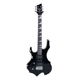Glarry Flame Left Hand Electric Guitar HSH Pickup Shaped Electric Guitar Pack Strap Picks Shake Cable Wrench Tool Black Glarry Flame Left Hand Electric Guitar HSH Pickup Shaped Electric Guitar Pack Strap Picks Shake Cable Wrench Tool Black
